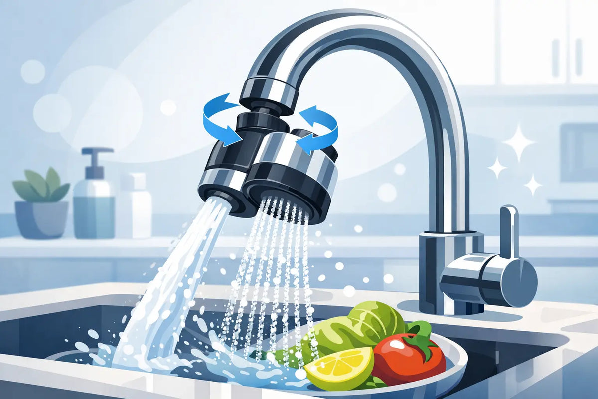 Rotating Faucet Sprayer Attachment for Better Sinks