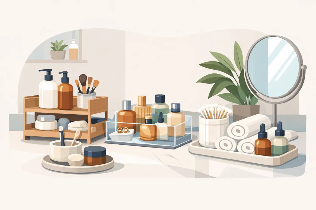 Bathroom Counter Organizer Ideas That Work