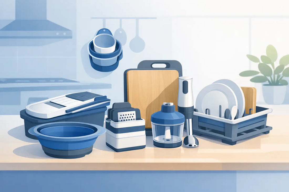 Compact Kitchen Tools That Save Counter Space