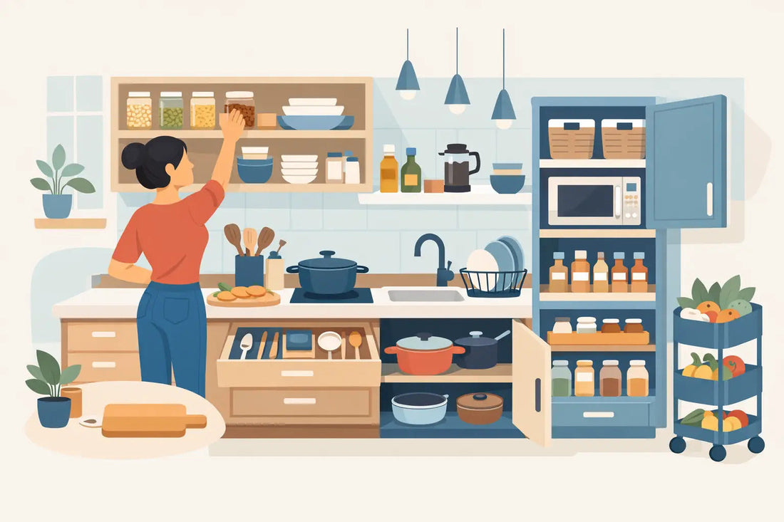 How to Organize an Apartment Kitchen Better