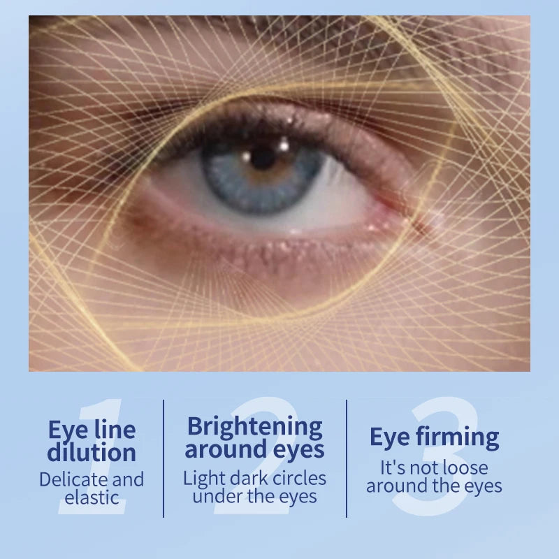 Electric Massage Eye Cream – Hyaluronic Acid Firming & Anti-Aging