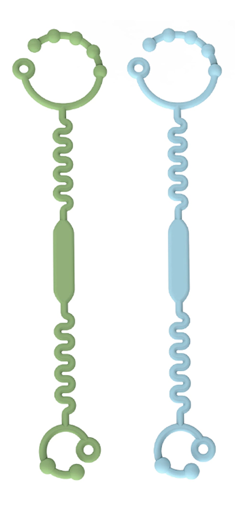 Correa de juguete de silicona para bebé, clip antialetas, soporte para chupete, cadena para mordedor, correa de seguridad universal antipérdida para cochecito, sin BPA