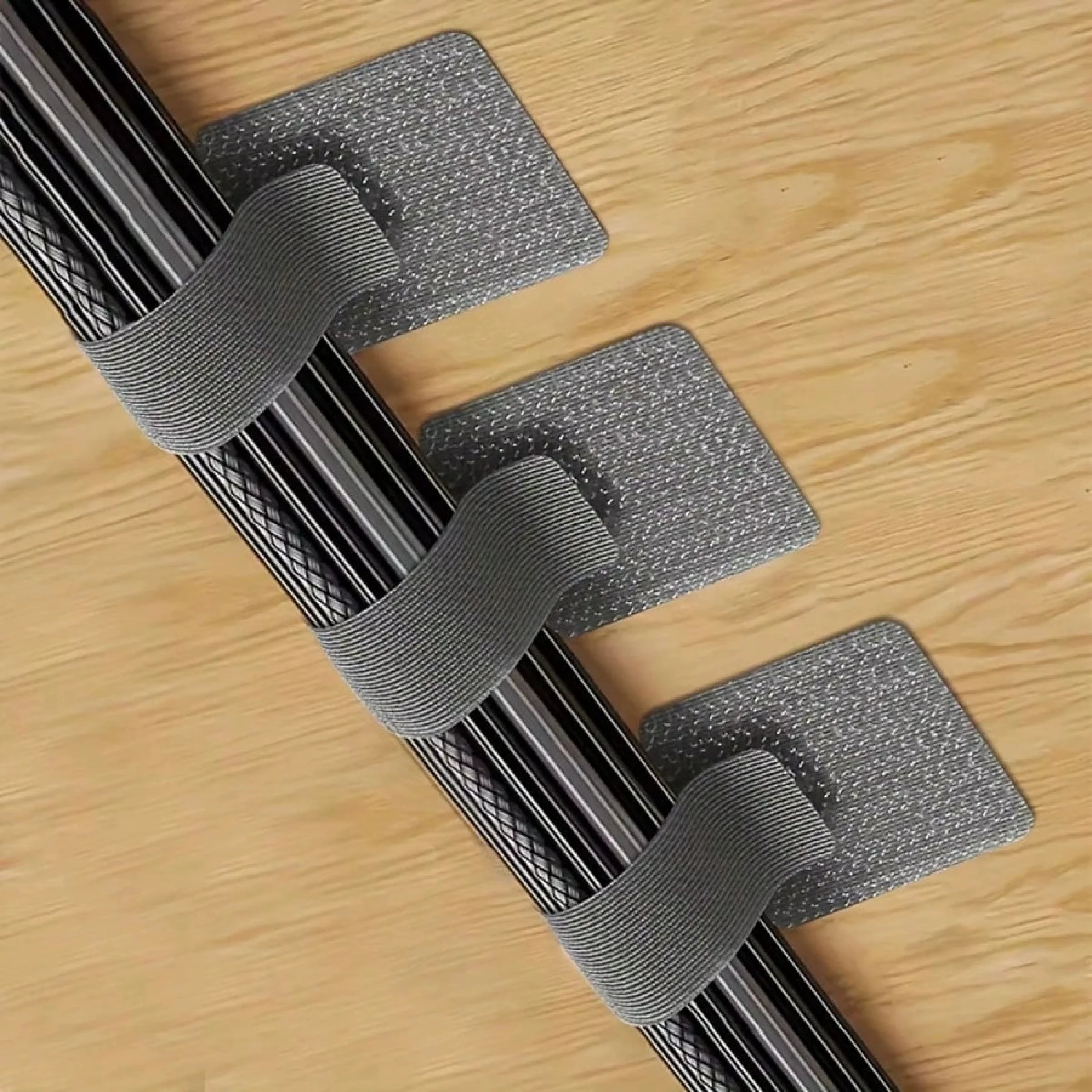 12-Pack Self-Adhesive Cable Clips – Cord Organizer for Home & Office