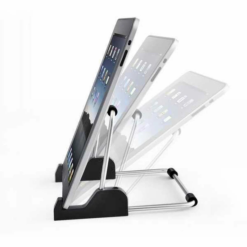 Universal Foldable Tablet Stand – Adjustable Aluminum Holder for iPad & Tablets