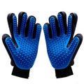 5-Finger Pet Grooming Glove – Silicone Dog & Cat Deshedding Brush for Hair Removal, Bathing & Massage