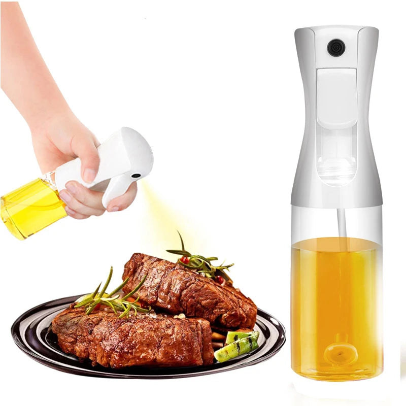 Pulverizador de Aceite para Cocinar Botella Rociadora de Aceite de Oliva para Cocina para Camping Barbacoa Hornear Vinagre Salsa de Soja 200ml 300ml