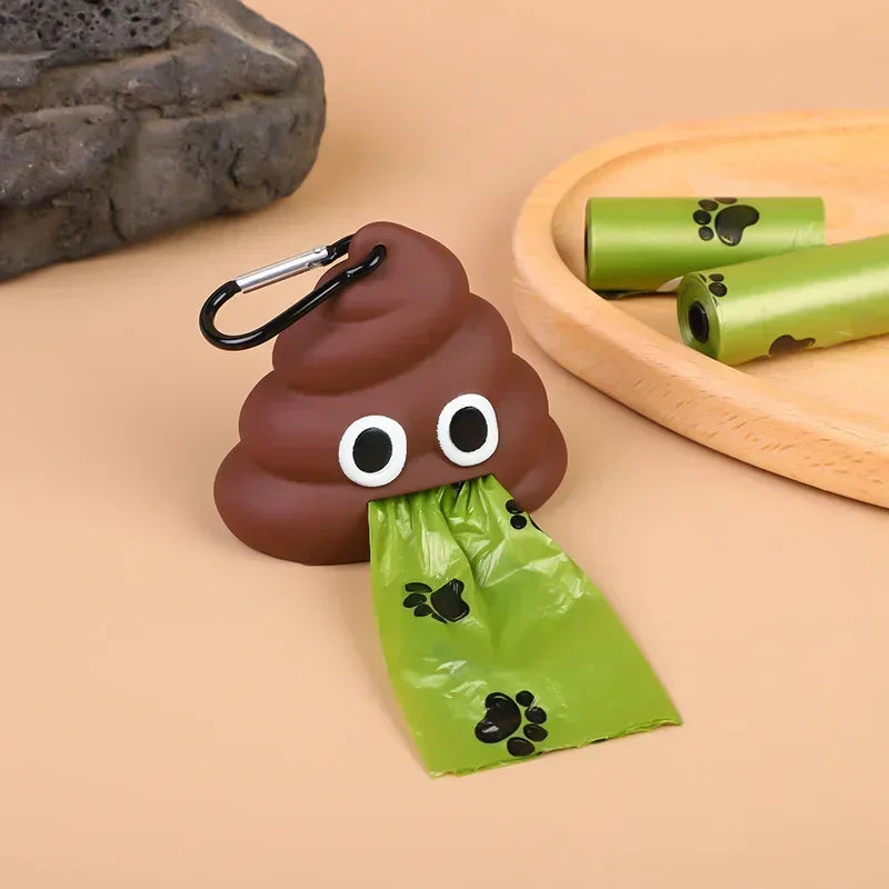 Portable Dog Waste Bag Dispenser – Outdoor Pet Poop Bag Holder for Dogs & Cats Walks, Travel & Daily Cleanup