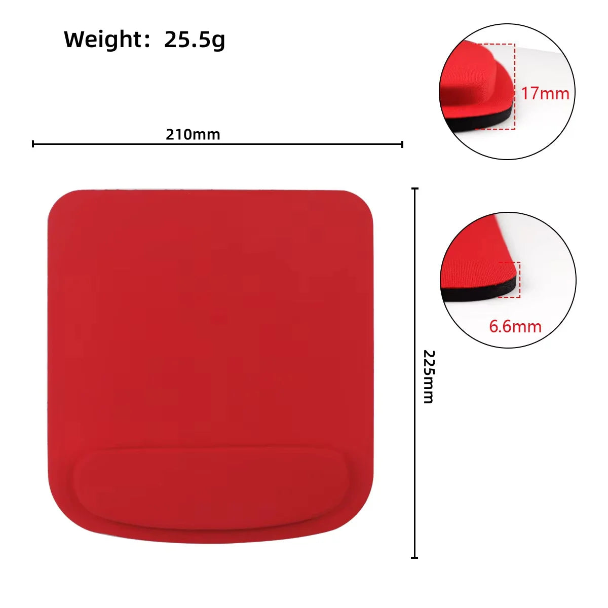 Ergonomic Mouse Pad – Comfortable Wrist Rest for Office, Gaming & Laptop Use