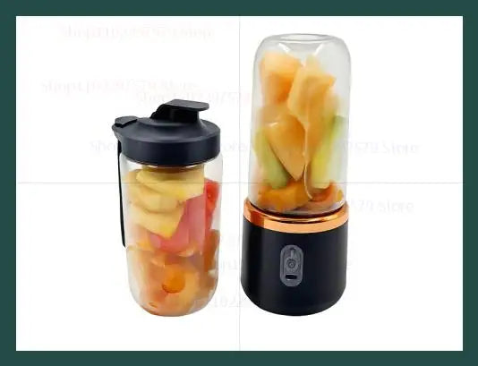 Portable 6-Blade USB Rechargeable Blender for Smoothies, Juices & Ice Crushing