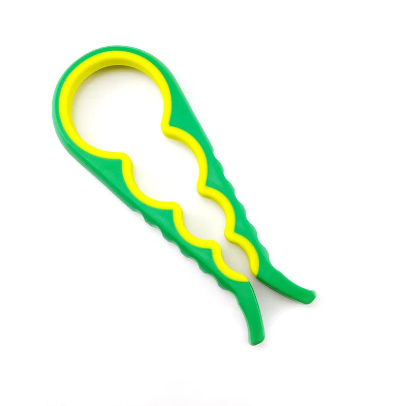 4-in-1 Multifunctional Jar Opener Tool for Jars, Lids, Cans & Bottle Caps