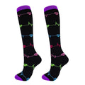 Knee High Compression Socks for Women & Men – Graduated Support Socks for Running, Cycling, Travel & Everyday Comfort