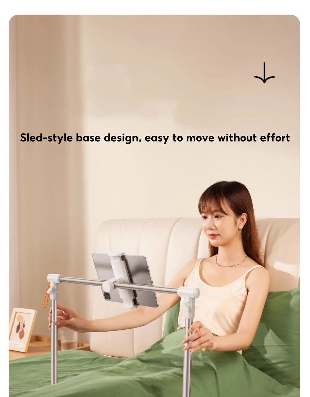 Adjustable Aluminum Tablet & Phone Stand – Foldable Desktop Holder for iPad, Tablets & Smartphones