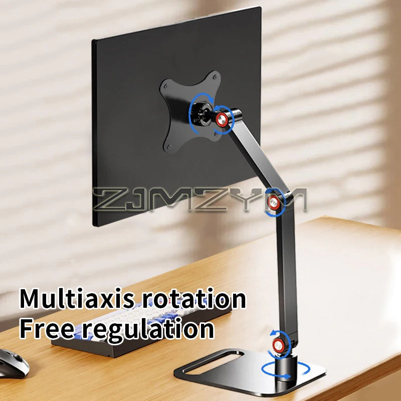 Adjustable Foldable Monitor Stand for 13–24 Inch Monitors & Laptops