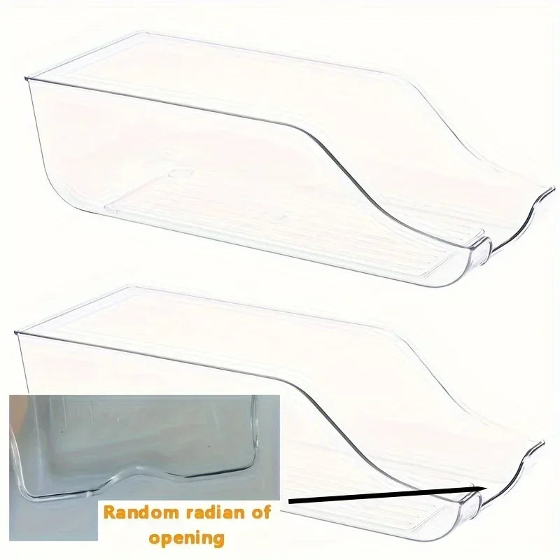 Auto-Rolling Can Dispenser for Refrigerator & Pantry Organization