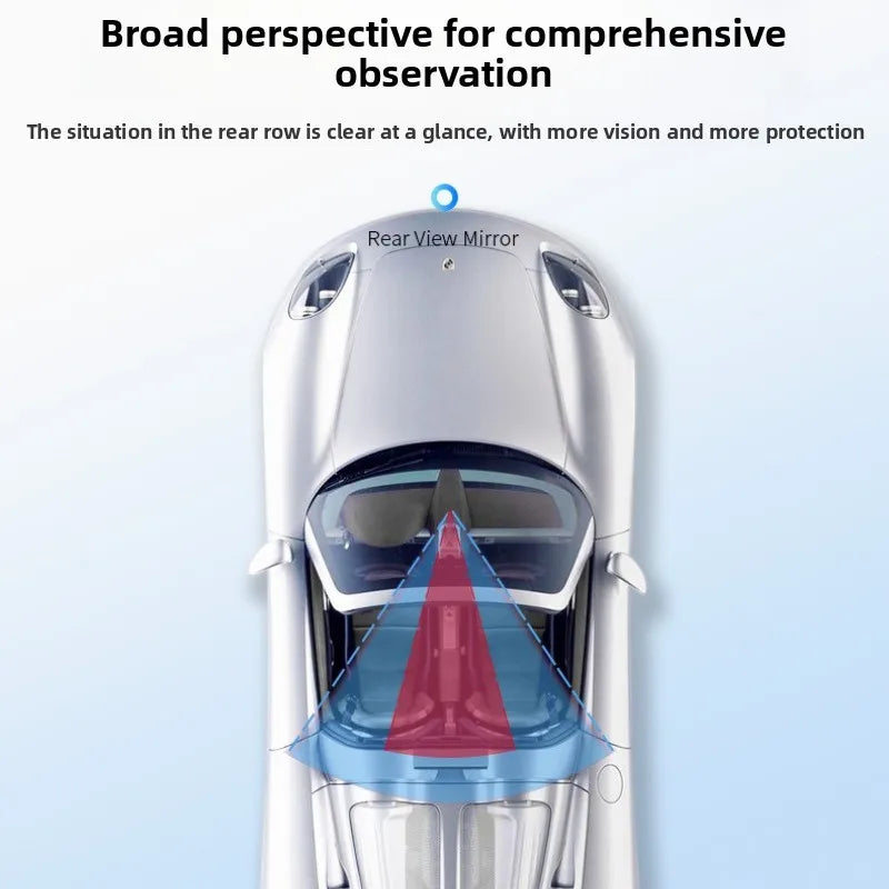 Baby Car Rear View Mirror – Infant Rear-Facing Car Seat Monitor Mirror, Child Safety Observation Mirror for Vehicle Interior