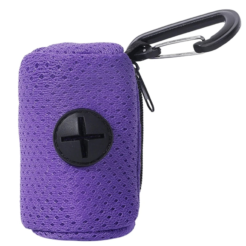 Dog Poop Bag Dispenser – Portable Pet Waste Bag Holder for Walks, Training & Outdoor Cleanup
