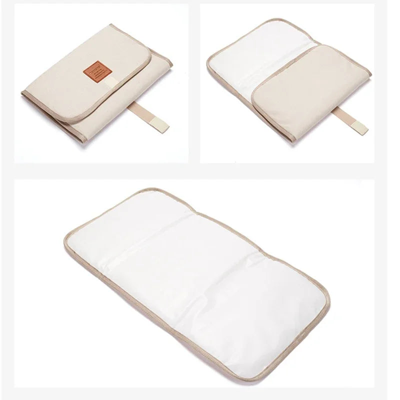 Portable Foldable Baby Changing Mat – Waterproof Washable Diaper Pad with Soft Padding for Travel, Home & Outdoor Use