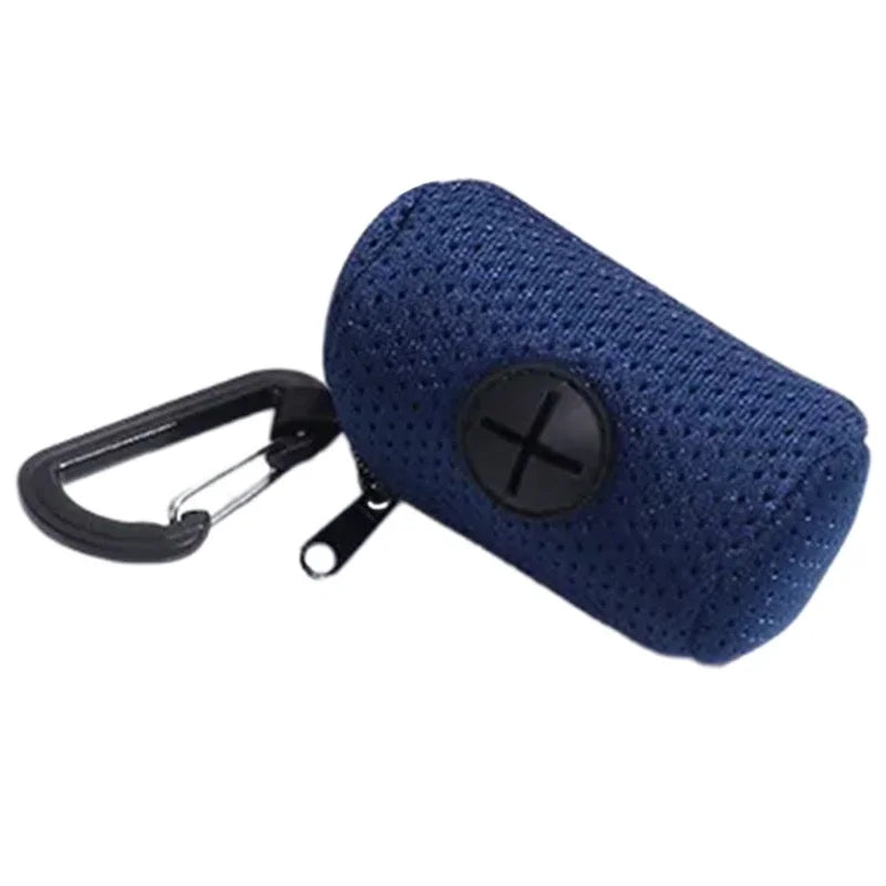 Soporte para bolsas de recogida de excrementos de perro Dispensador de bolsas de residuos para mascotas Herramienta de limpieza para excrementos de perro