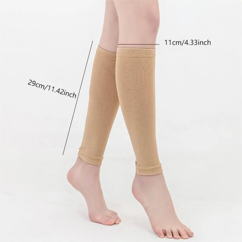 Calf Compression Sleeves for Women & Men – Graduated Compression Socks for Running, Sports, Travel & Daily Leg Support