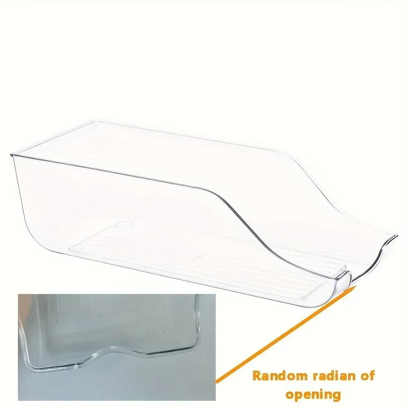 Auto-Rolling Can Dispenser for Refrigerator & Pantry Organization