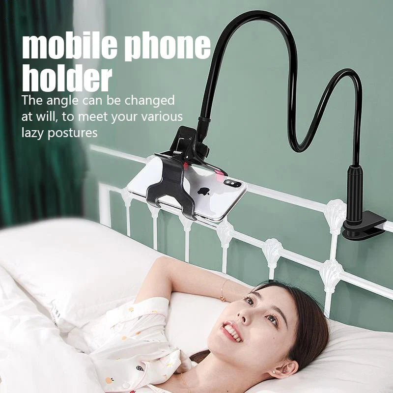 Universal Flexible Lazy Phone Holder – Adjustable Hands-Free Smartphone Stand for Bed, Desk & Home Use