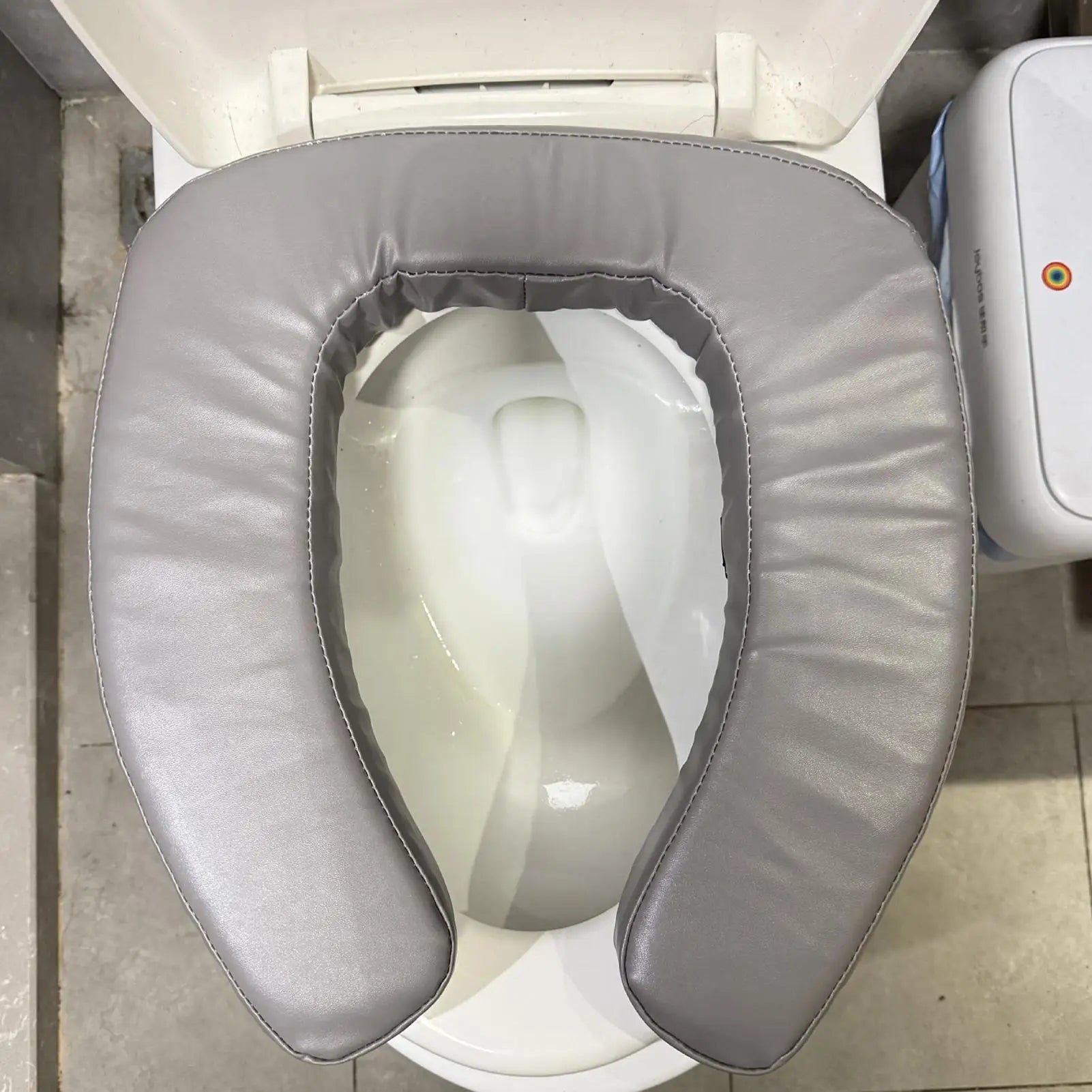 Raised Toilet Seat Cushion – Thick Waterproof U-Shaped Toilet Seat Riser with High-Density Foam for Seniors, Disabled & Post-Surgery Recovery