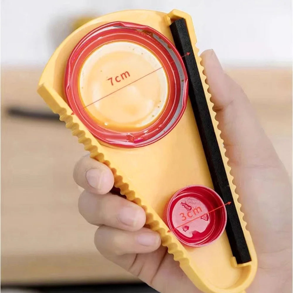 5-in-1 Multifunctional Can & Bottle Opener Tool for Jars, Caps and Kitchen Use