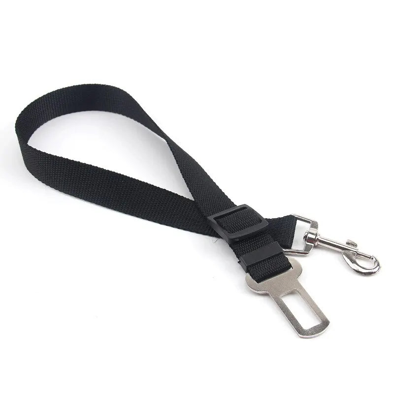 Pet Car Safety Harness – Adjustable Dog & Cat Seat Belt Strap for Secure Travel, Driving & Vehicle Protection