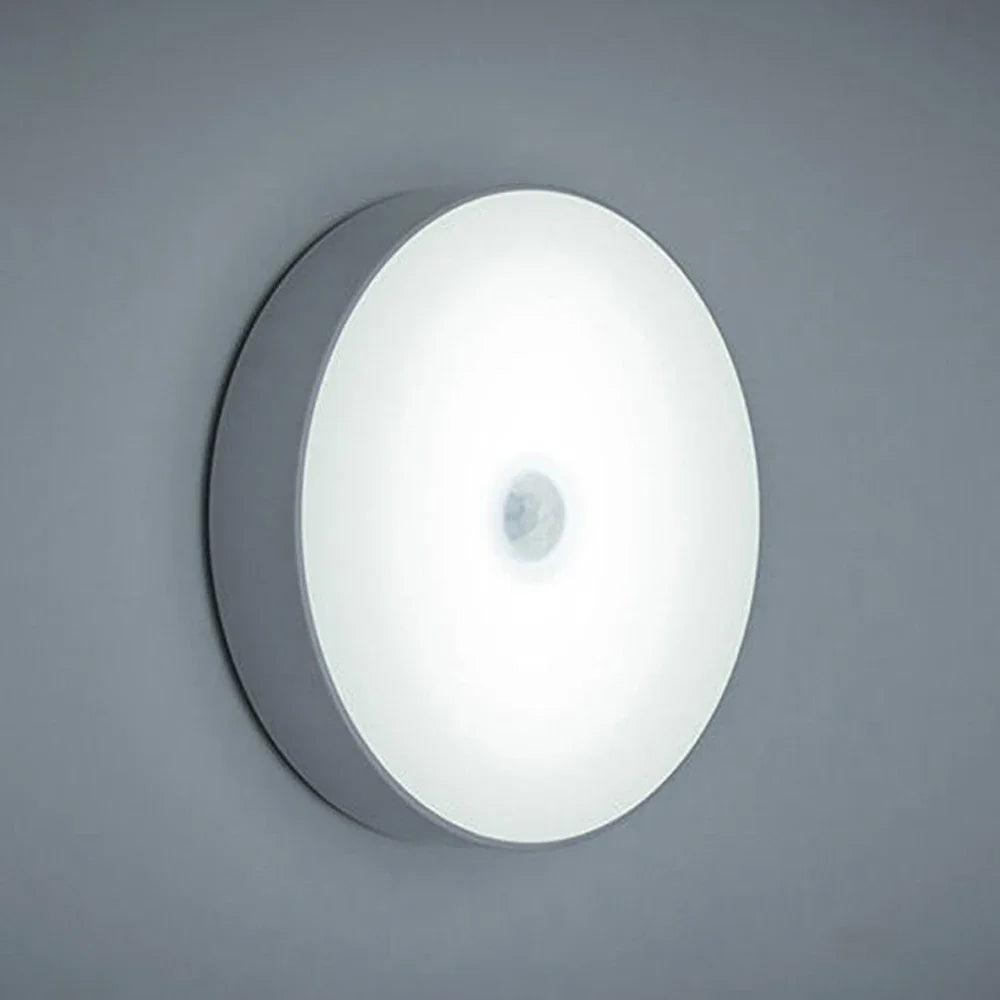 Rechargeable Motion Sensor Night Light – Adjustable LED Light for Bedroom, Stairs & Closet