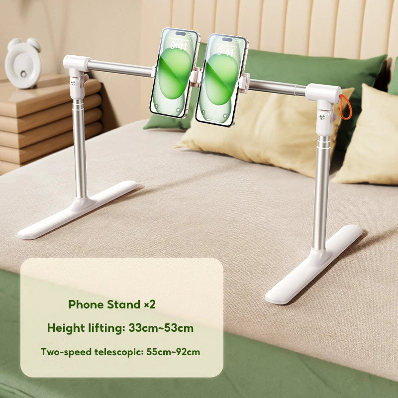 Adjustable Aluminum Tablet & Phone Stand – Foldable Desktop Holder for iPad, Tablets & Smartphones