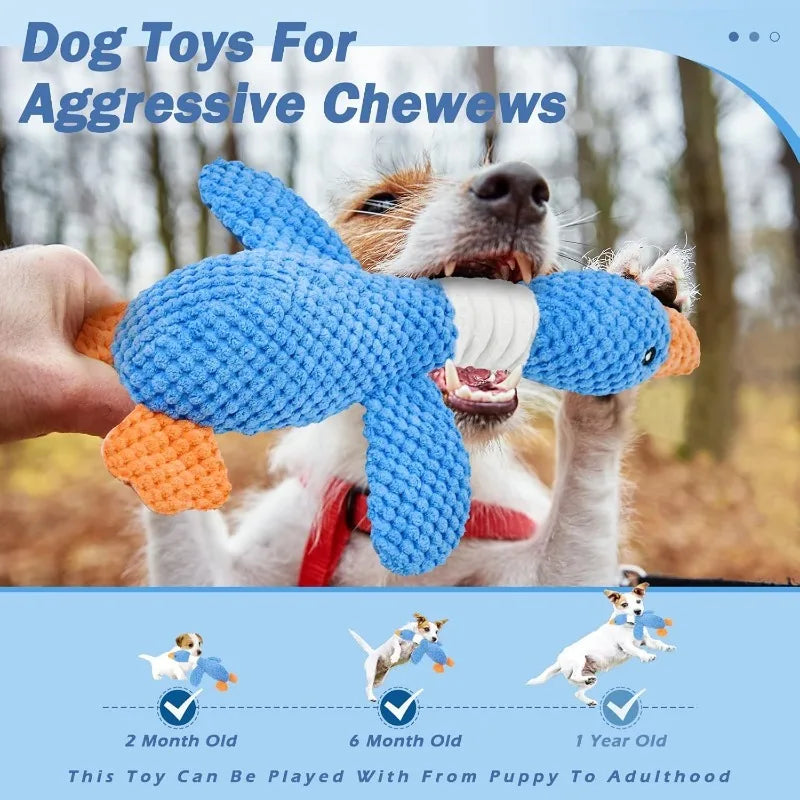 Plush Squeaky Pet Toy – Soft Interactive Toy for Dogs & Cats