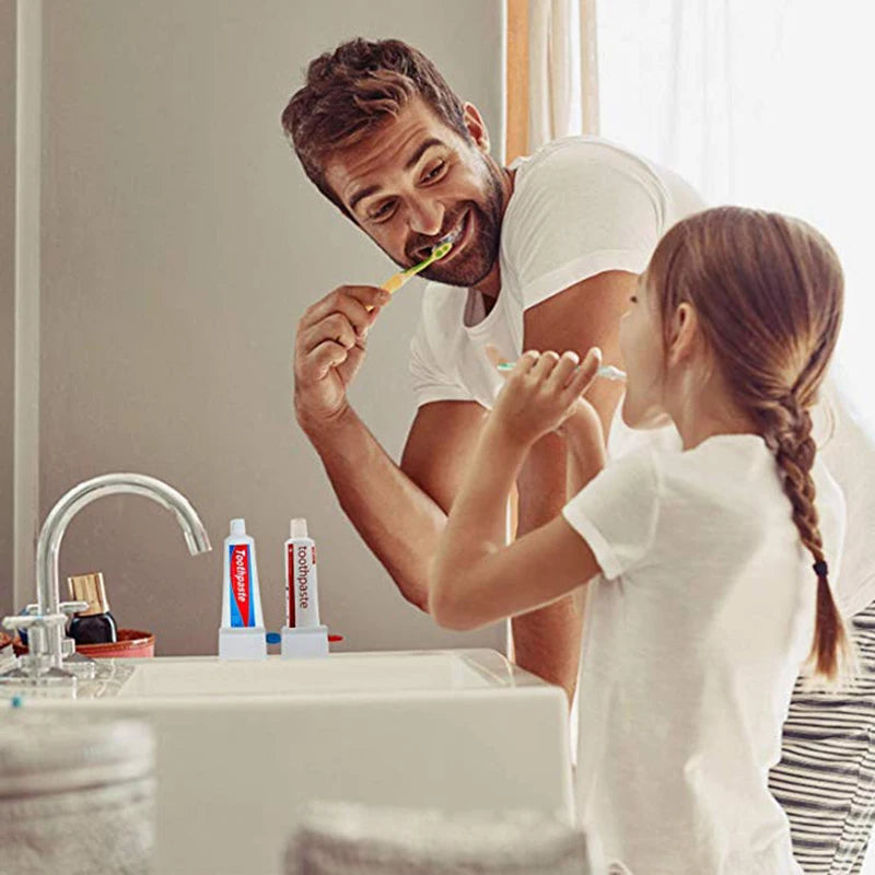 Multi-Function Toothpaste Tube Squeezer & Dispenser
