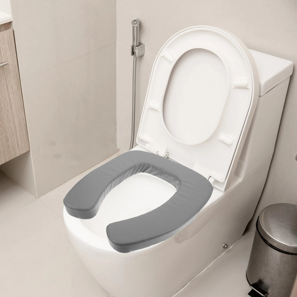 Almohadilla Elevadora De Asiento De Inodoro De 45 Mm, Cojín Portátil Y Cómodo Para Asiento De Inodoro Para Personas Mayores, Almohadilla Elevada De Altura, Cómoda Alfombrilla Para Orinal
