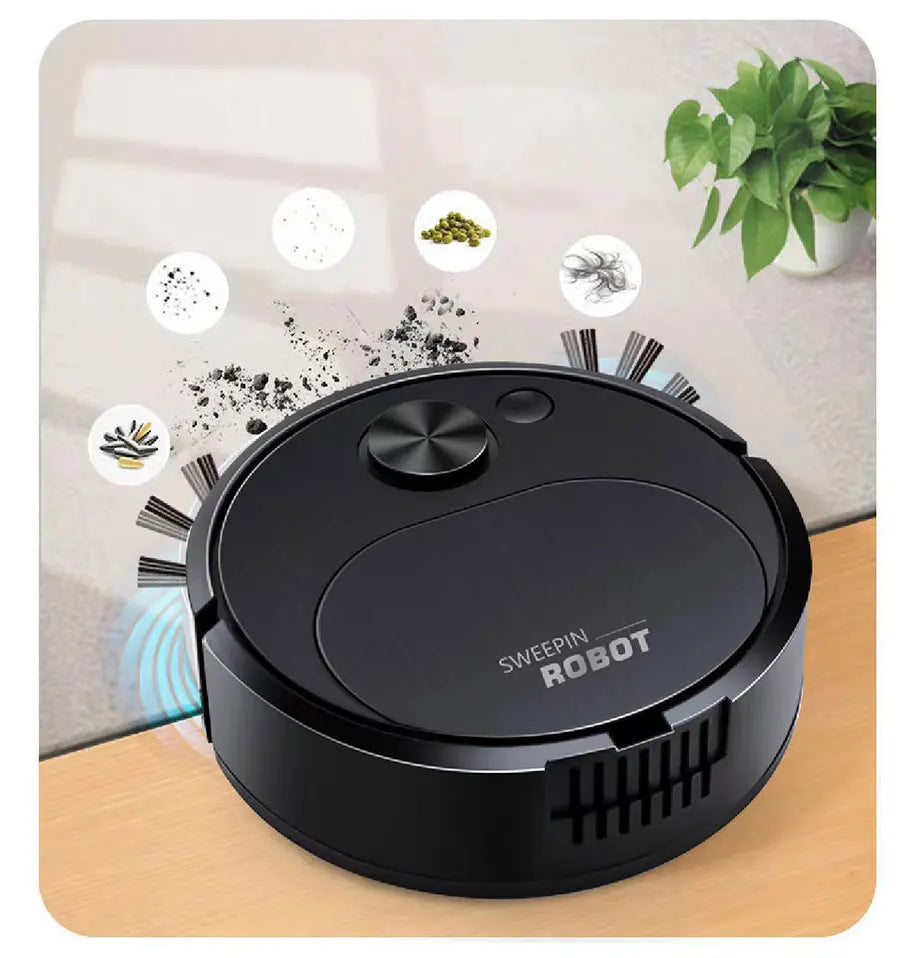 Mini Robot Vacuum Cleaner 3-in-1