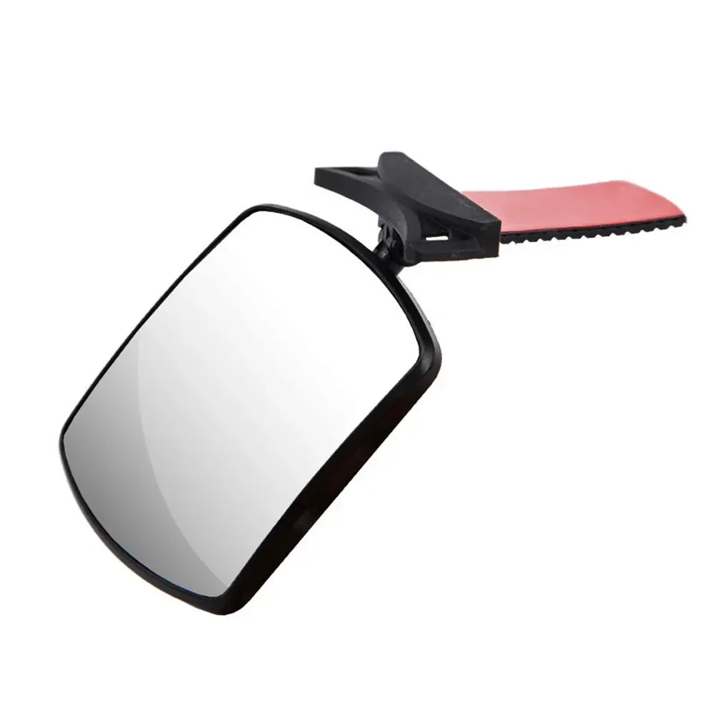 Espejo retrovisor auxiliar para autoobservación, giratorio, para bebé, espejo de seguridad para auto, espejo de seguridad para monitorear al bebé, espejo interior del auto