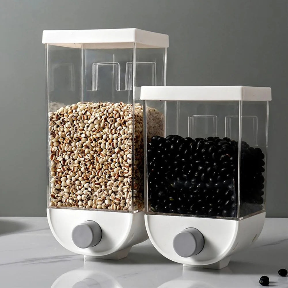 Kitchen Food Storage Dispenser Container for Cereal, Grains & Dry Food Organization