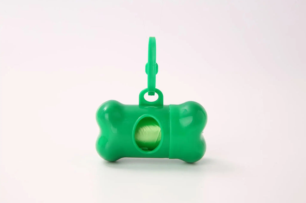 Dog Poop Bag Dispenser – Portable Pet Waste Bag Holder for Easy Cleanup During Walks & Outdoor Activities
