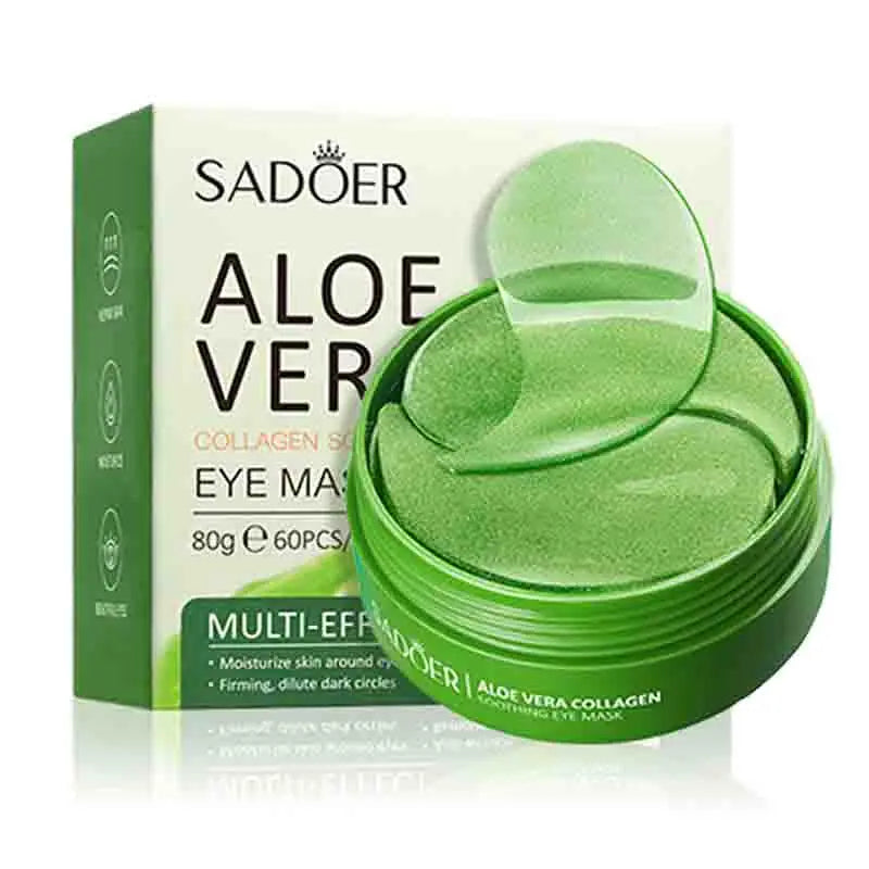 Aloe Vera Collagen Eye Patches – 60 Pcs Firming & Anti-Dark Circles