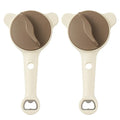 4-in-1 Adjustable Jar Opener with Stainless Steel Grip for Lids, Bottles & Kitchen Use
