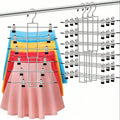 6-Tier Space-Saving Hanger Organizer for Pants, Jeans & Scarves