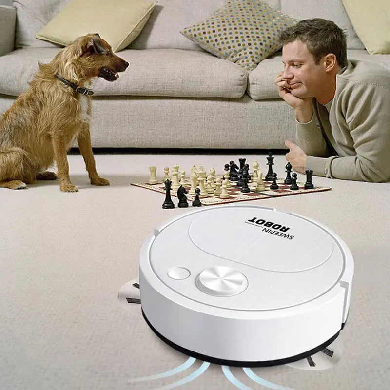 Mini Robot Vacuum Cleaner 3-in-1