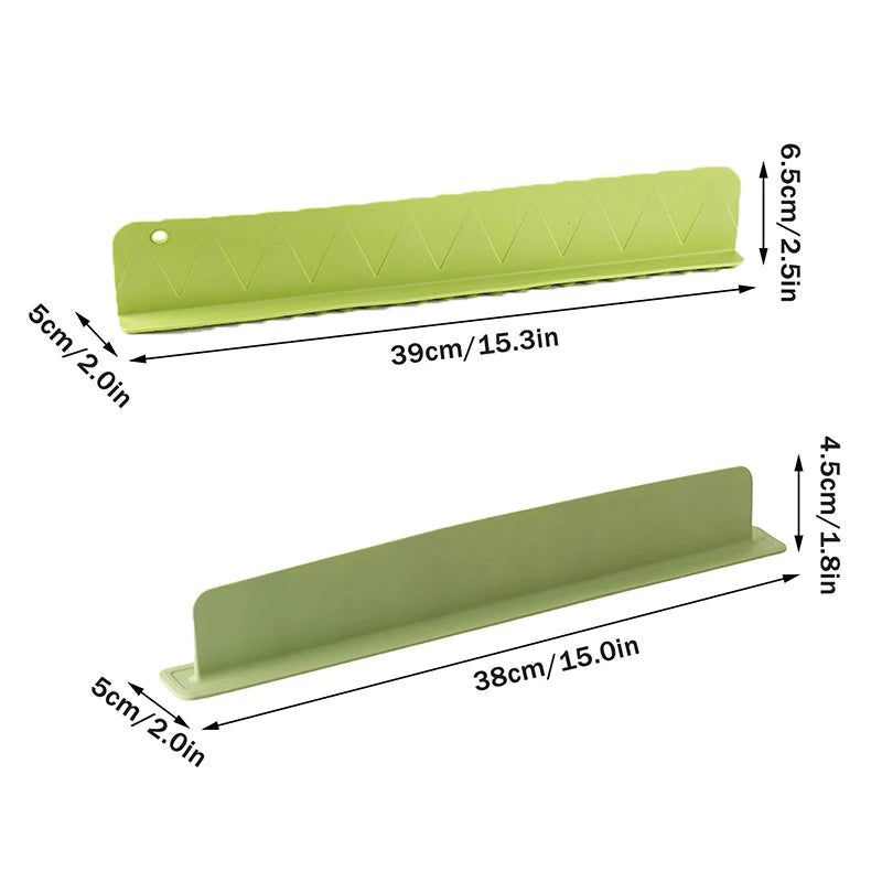 Silicone Sink Splash Guard with Suction Cups for Kitchen & Bathroom Countertop Protection