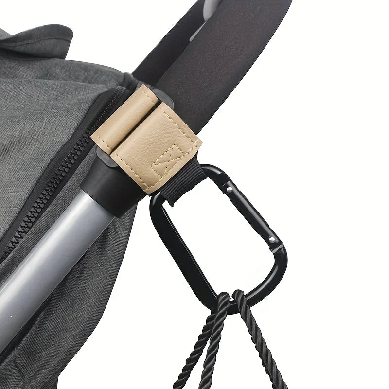 Universal Stroller Hooks – Heavy Duty Organizer Clips for Diaper Bags, Shopping Bags, Car Seats & Baby Strollers