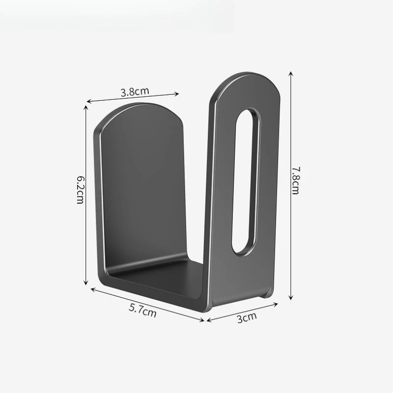 Wall-Mounted Router Shelf – Adjustable WiFi Router & Cable Management Organizer