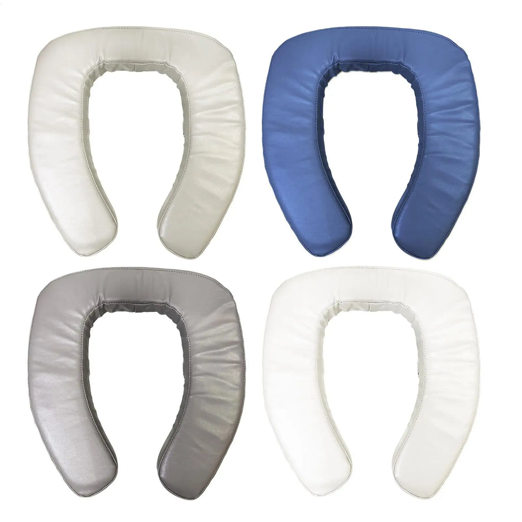 Raised Toilet Seat Cushion – Thick Waterproof U-Shaped Toilet Seat Riser with High-Density Foam for Seniors, Disabled & Post-Surgery Recovery
