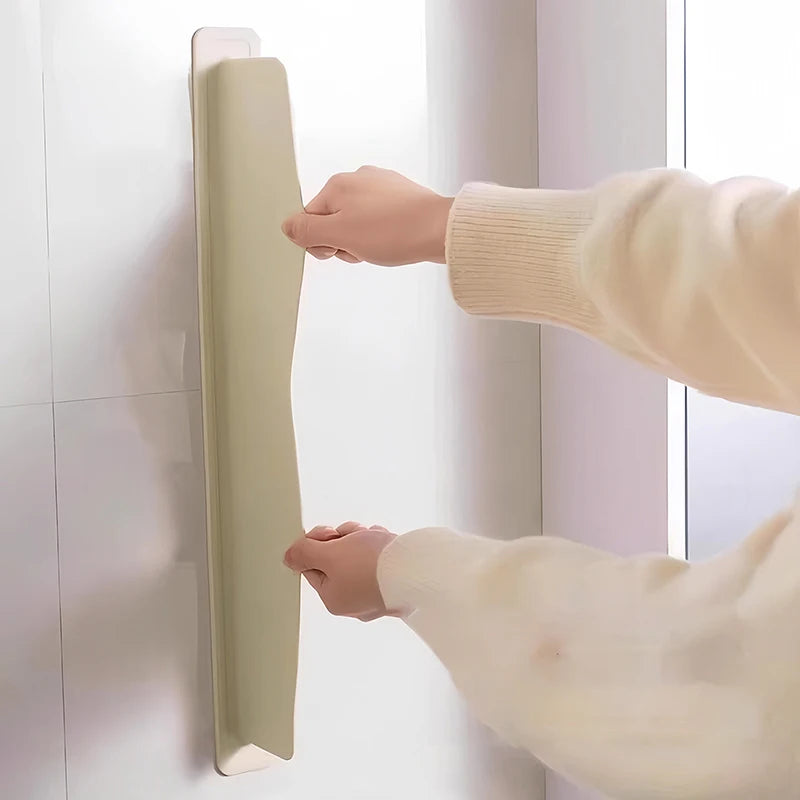 Silicone Sink Splash Guard with Suction Cups for Kitchen & Bathroom Countertop Protection