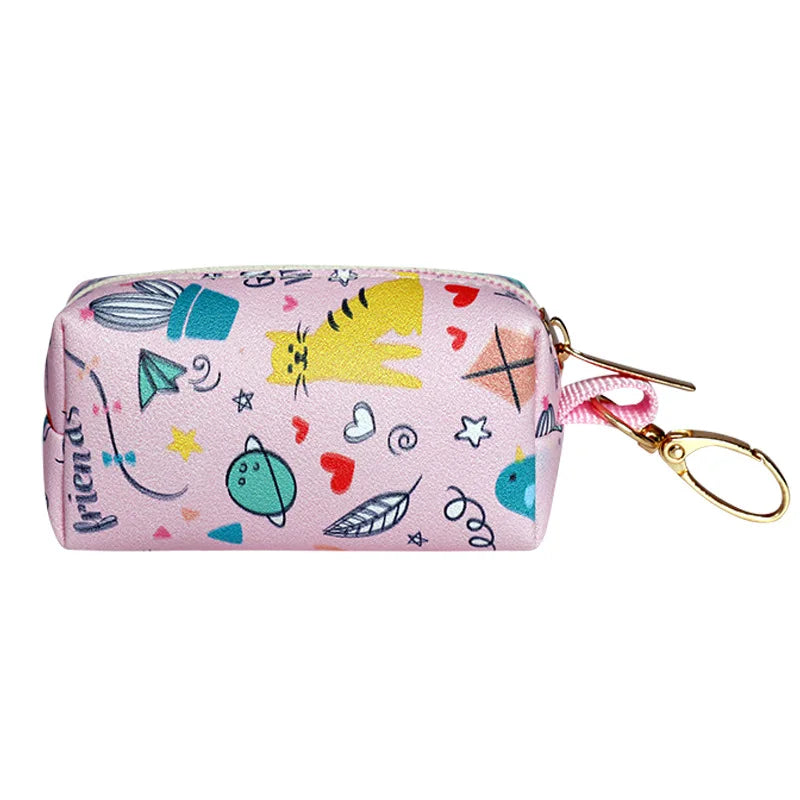 Soporte para Bolsas de Excrementos de Perro para Correa Accesorio Ajustable para Bolsas de Basura de Viaje Pequeñas Dispensador de Bolsas de Excrementos para Perros Herramientas de Limpieza para Mascotas