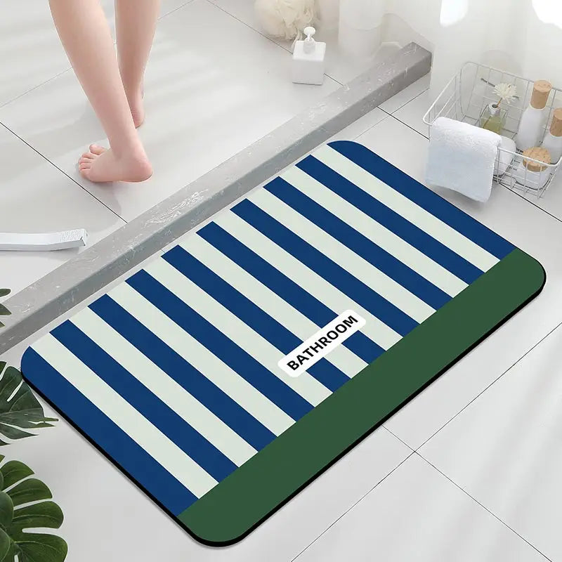 Non-Slip Memory Foam Bath Mat – Soft Absorbent Bathroom Rug with Anti-Slip Backing for Bathroom, Bedroom, Entryway & Laundry Room