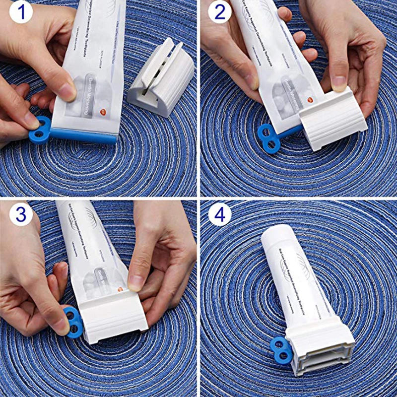 Multi-Function Toothpaste Tube Squeezer & Dispenser