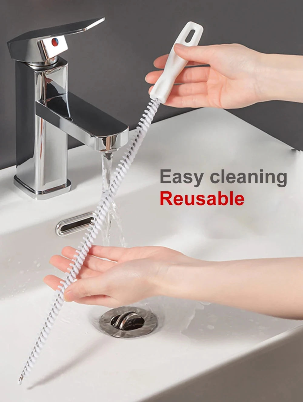 Flexible Drain Cleaning Brush